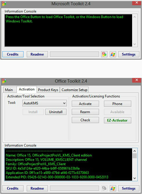 Microsoft Toolkit2.4.1截图