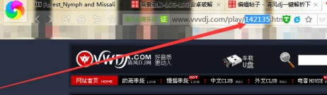 清风DJ音乐网收藏歌曲批量下载工具使用方法1