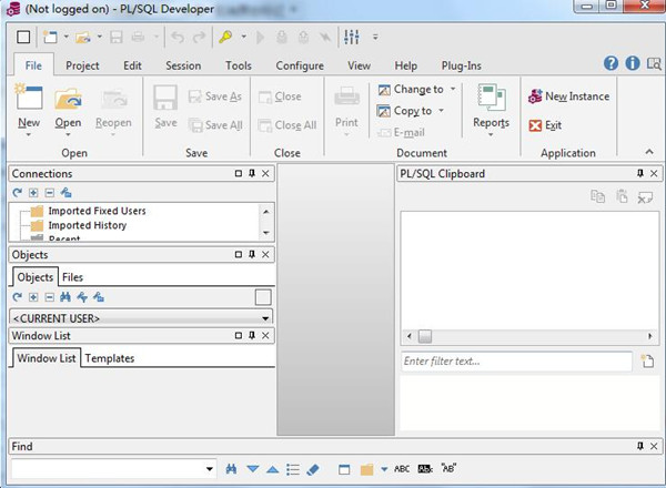 plsql developer截图