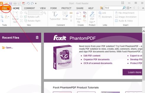 Foxit Reader绿色版怎么翻译