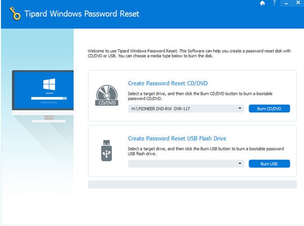 windows密码重置软件