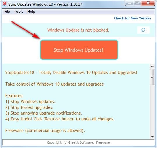 StopUpdates10官方下载