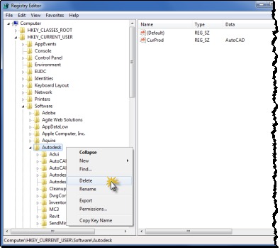 autodesk卸载工具使用方法