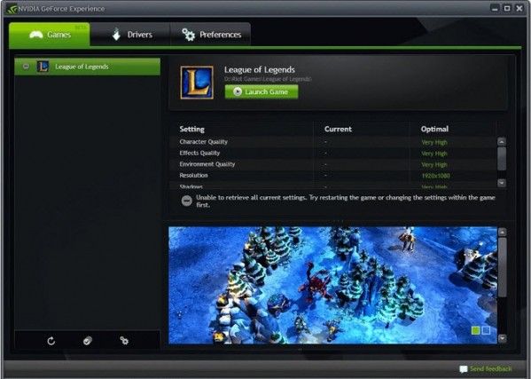 GEFORCE EXPERIENCE软件介绍