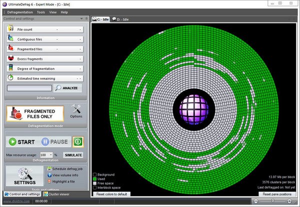 DiskTrix UltimateDefrag免费版