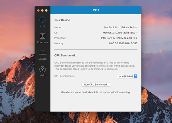 Geekbench5截图