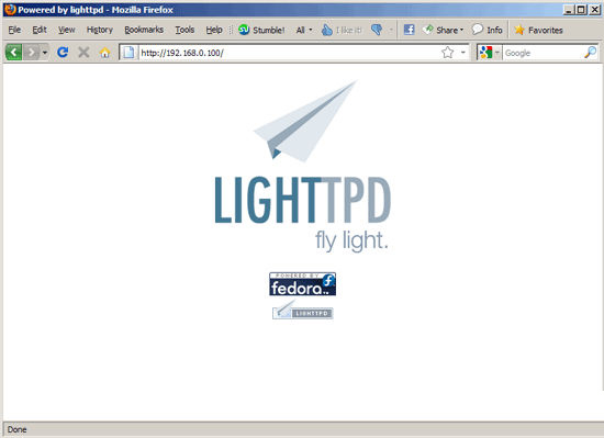 Lighttpd截图