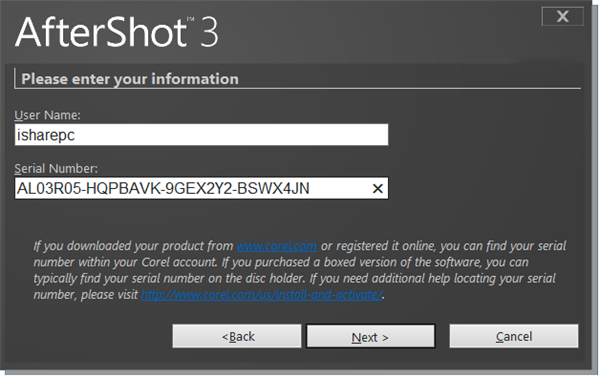 aftershot中文特别版安装教程1