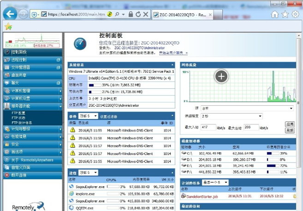 RemotelyAnywhere截图