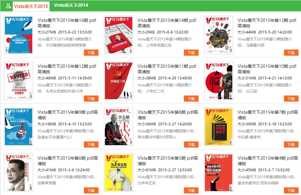 看天下电子版下载截图