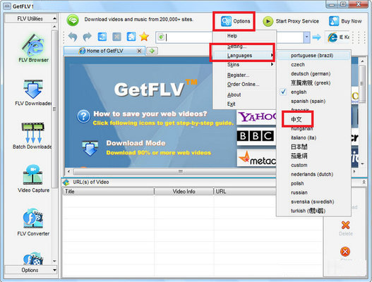 GetFLV中文特别版怎么注册