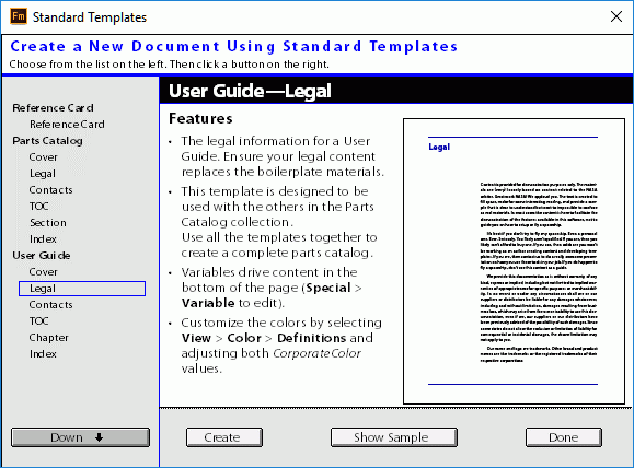 FrameMaker2019中文版使用教程3