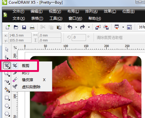怎么裁剪不需要的部分截图1