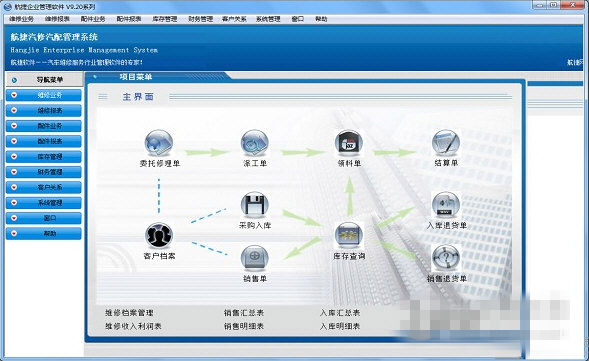 航捷企业管理系统