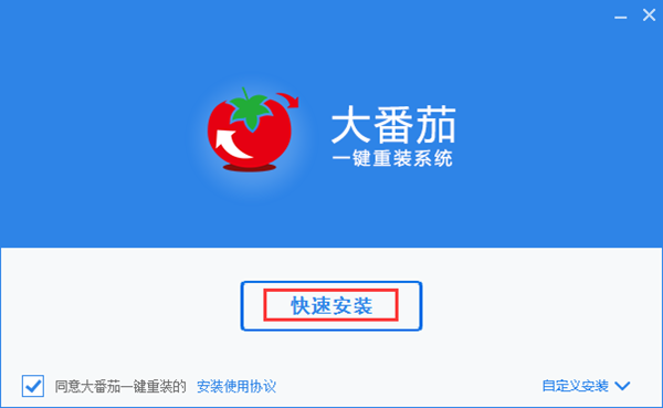 大番茄一键重装系统安装方法