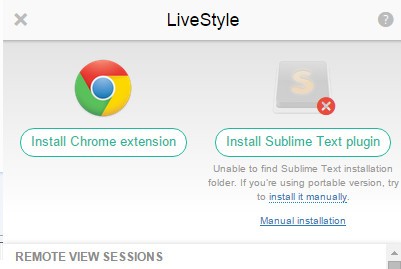 LiveStyle编辑器