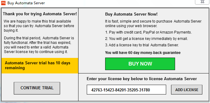 Automata Server截图