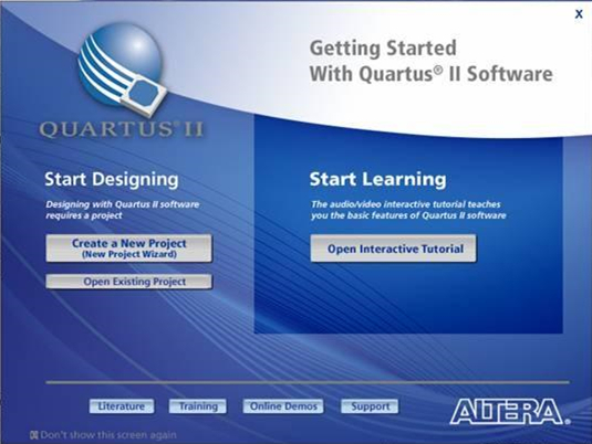 Quartus II下载截图