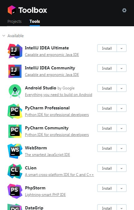 JetBrains Toolbox特别版