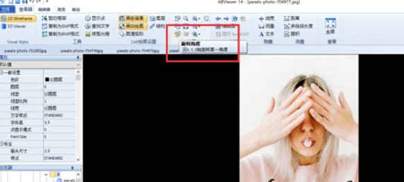 ABViewer14特别版怎么旋转图像