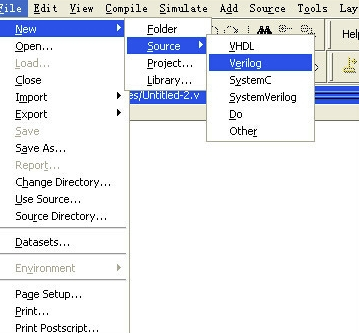 Modelsim特别版怎么打开工程