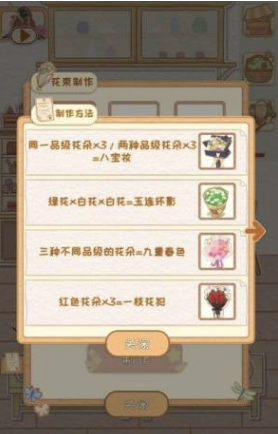 花店物语最新版花束怎么做