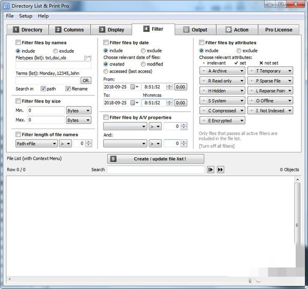 Directory List&Print Pro截图