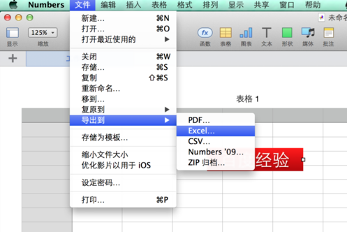怎么转换成Excel截图1