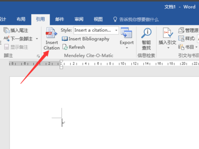 Mendeley中文版怎么关联Word