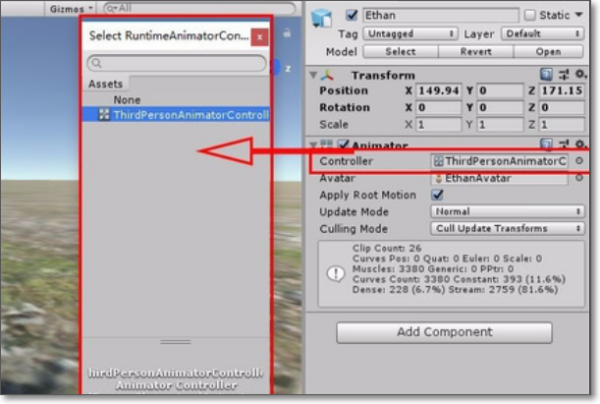 Unity 3D怎么把动画导入模型
