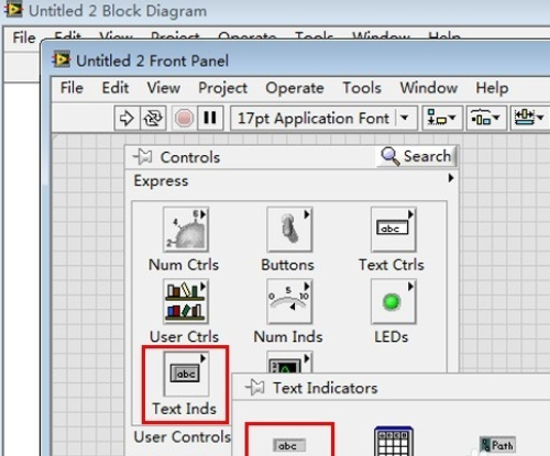 LabVIEW2018中文特别版怎么设定框中的文字