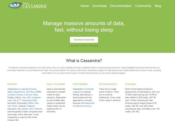 Apache Cassandra下载