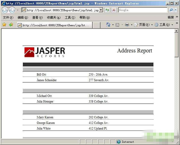 JasperReport下载