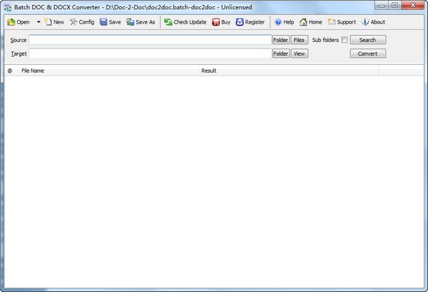Batch DOC and DOCX Converter免费版