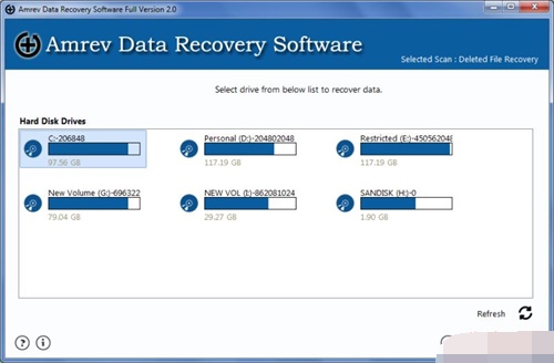 DataRecovery特别版使用方法