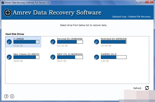 DataRecovery特别版使用方法