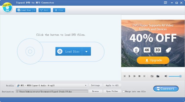 Tipard DVD to MP3 Converter特别版