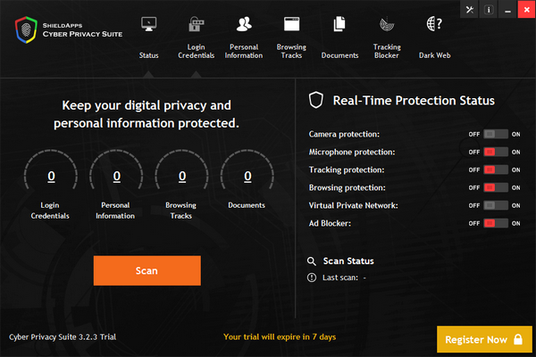 Cyber Privacy Suite(上网安全软件)下载 截图