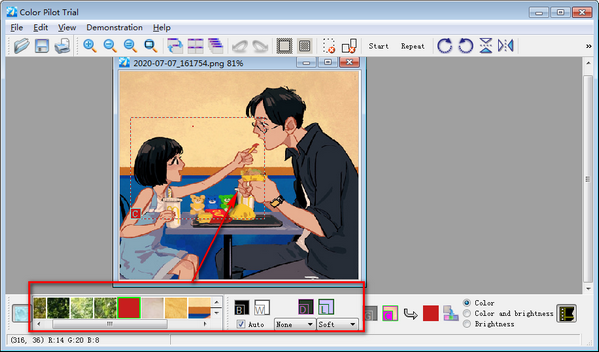 Color Pilot Trial特别版使用方法截图2