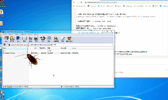 桌面蟑螂宠物(Virtual Cockroach)下载截图