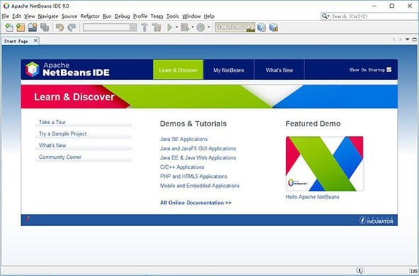 NetBeans IDE下载截图