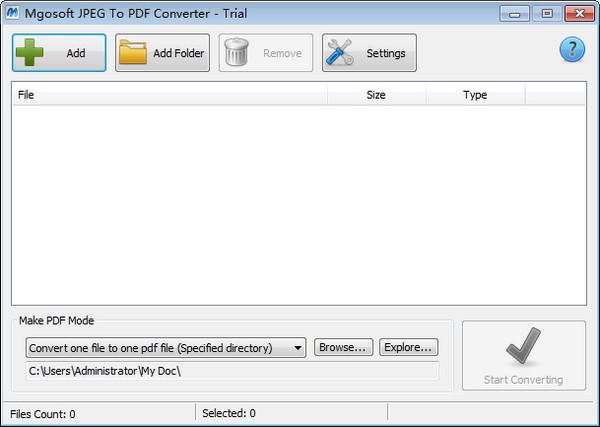 Mgosoft JPEG To PDF Converter官方版