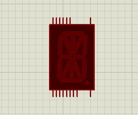 Proteus特别版怎么添加数码管