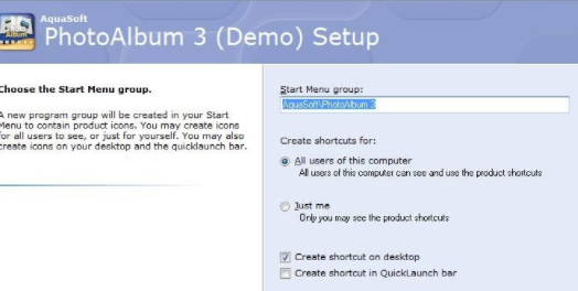 AquaSoft PhotoAlbum特别版安装方法
