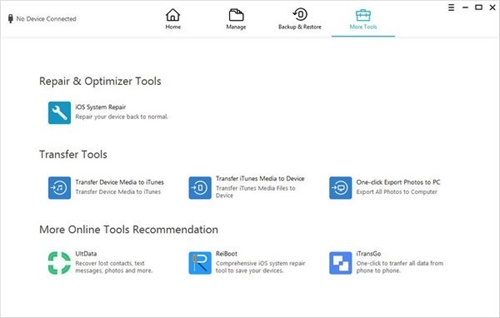 Tenorshare iCareFone中文特别版截图