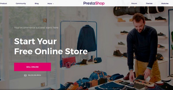 PrestaShop中文版截图