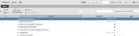 Rank Tracker汉化版使用方法