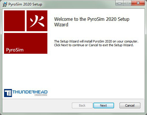 PyroSim2020特别版安装方法