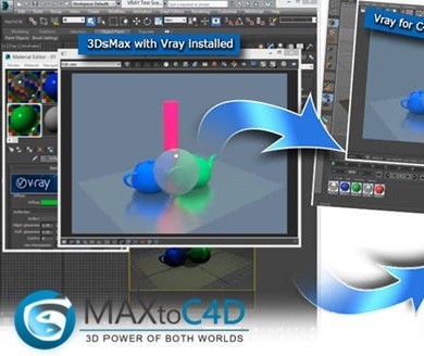 MaxToC4D Vary汉化版