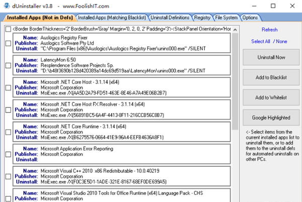dUninstaller绿色版